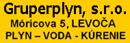 Gruperplyn - plyn, voda, k�renie